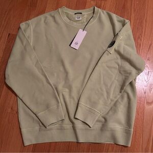 C.P. Company Crewneck Sweatshirt- Color 613 Light Green - Size 2XL